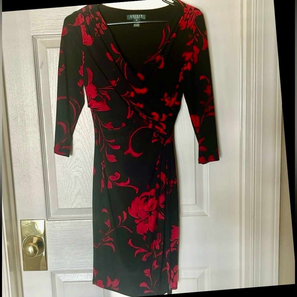 RALPH LAUREN WRAP DRESS